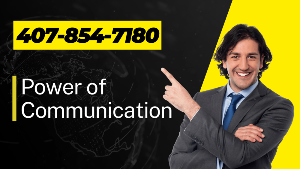 407-854-7180: Unlocking the Power of Communication