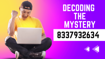 8337932634: Decoding the Mystery - Unveiling Its Significance